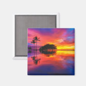 Majestic Sunset | Wailea Beach, Maui, Hawaii Magnet (Vorderseite/Rückseite)