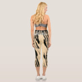 Majestic Tiger Capri Leggings (Rückseite)