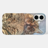 Majestic Tiger Cat  Case-Mate iPhone Hülle (Rückseite (Horizontal))