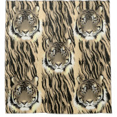 Majestic Tiger Duschvorhang (Vorderseite)