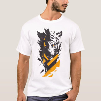Majestic Tiger Graphic T - Shirt - Roar of the Wil