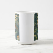 Majestic Tiger im Dschungel Kaffeetasse (Mittel)