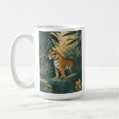 Majestic Tiger im Dschungel Kaffeetasse (Links)