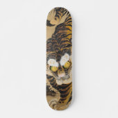 Majestic Tiger in Bamboo Skateboard (Vorne)