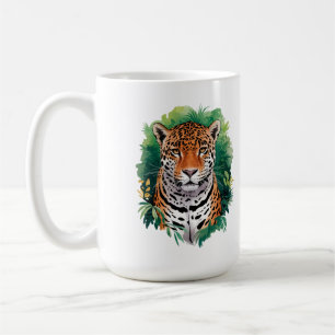 "Majestic Tiger in Dschungel Kunst, Dichtung und M Kaffeetasse
