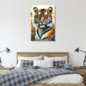 Majestic Tiger Leinwanddruck (Insitu (Schlafzimmer))