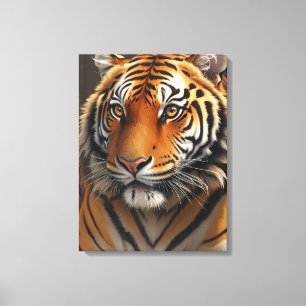 Majestic Tiger Oil Painting Leinwanddruck