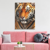 Majestic Tiger Oil Painting Leinwanddruck (Insitu (Wohnzimmer))