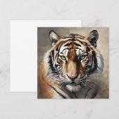 Majestic Tiger Portrait (Vorne/Hinten)