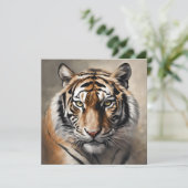 Majestic Tiger Portrait (Stehend Vorderseite)