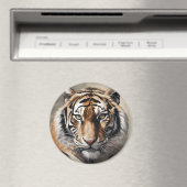 Majestic Tiger Portrait Magnet (In Situ (Geschirrspüler))