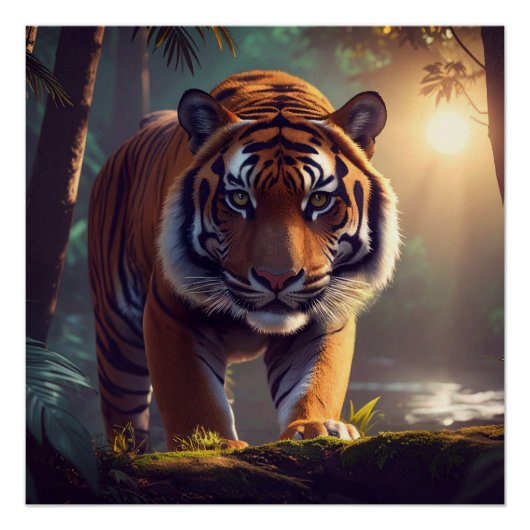 Majestic Tiger Poster (Vorderseite)