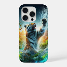 Majestic Tiger Splash Fantasy Wildlife Nature