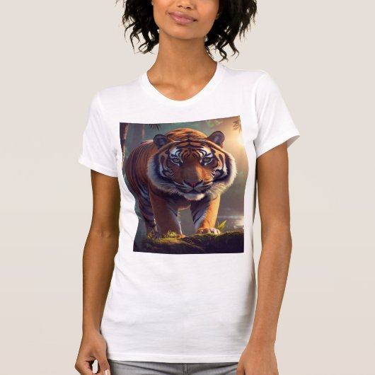 Majestic Tiger T-Shirt (Vorderseite)