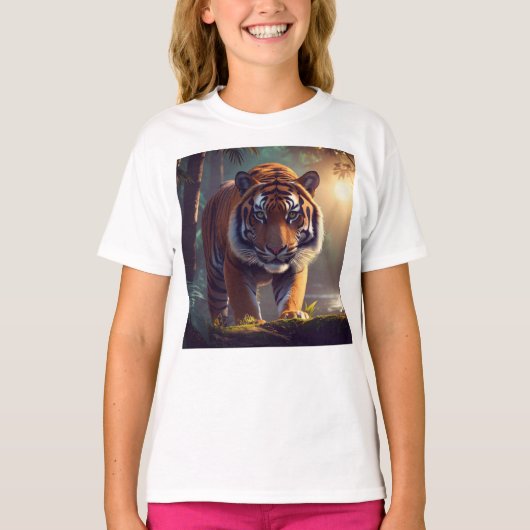 Majestic Tiger T-Shirt (Vorderseite)
