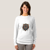 Majestic-Tigerkopf T-Shirt (Vorne ganz)