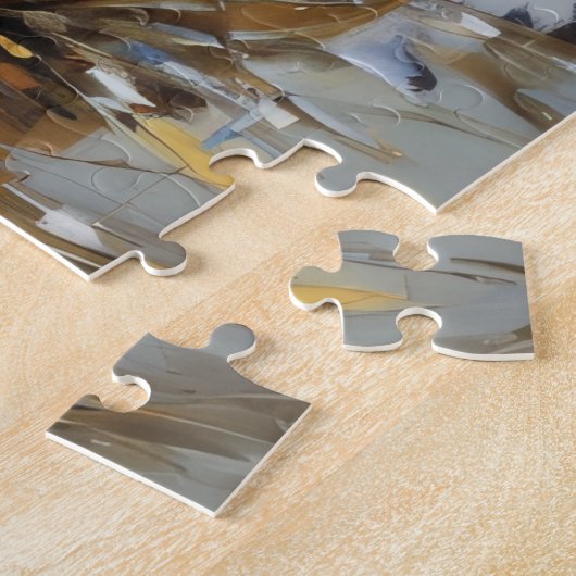 Majestic Tigermalerei Puzzle (Seite)