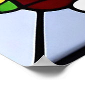 Majestic Tree of Life Design Poster (Ecke)