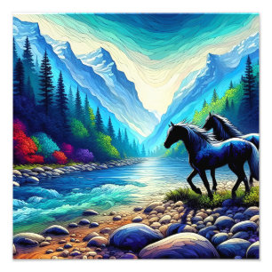 Majestic Treffen im Tal Ristorante La Lanchetta Fotodruck