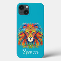 Majestic Tribal Lion mit Individuelle Name