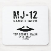 Majestic Twelve MJ-12 Mousepad (Vorne)