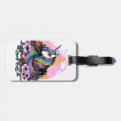 Majestic Unicorn Gepäckanhänger (Rückseite horizontal)