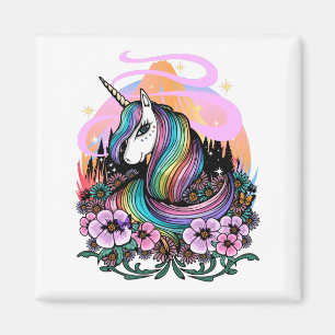 Majestic Unicorn Magnet