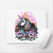 Majestic Unicorn Mousepad (Mit Mouse)