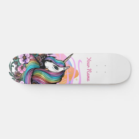 Majestic Unicorn Skateboard (Horizontal)