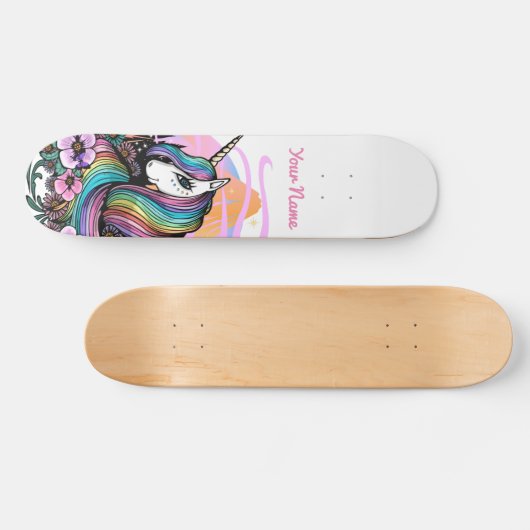 Majestic Unicorn Skateboard (Horizontal)