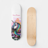 Majestic Unicorn Skateboard (Vorderseite)