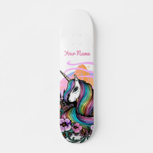 Majestic Unicorn Skateboard