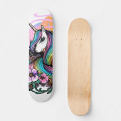 Majestic Unicorn Skateboard (Vorderseite)