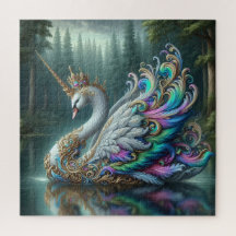 Majestic Unicorn Swan