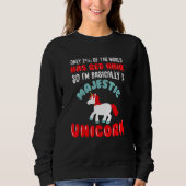 Majestic Unicorn Sweatshirt (Vorderseite)
