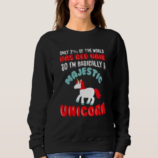 Majestic Unicorn Sweatshirt (Vorderseite)