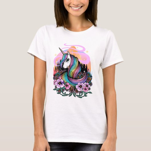 Majestic Unicorn T-Shirt (Vorderseite)