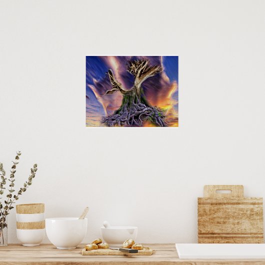 Majestic Verdure Poster (Küche)