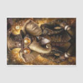 Majestic Verziert Steampunk Elephant AT3 Decoupage Seidenpapier (Vorderseite)