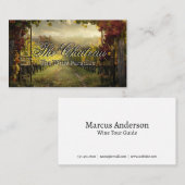 Majestic Vineyard | Wein Visitenkarte (Vorne/Hinten)