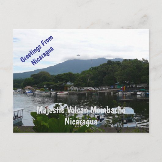 Majestic Volcan Mombacho - Granada, Nicaragua Postkarte (Vorderseite)