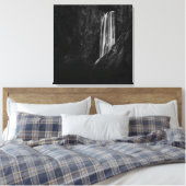 Majestic waterfall Boka (Slowenien) Leinwanddruck (Insitu (Schlafzimmer))