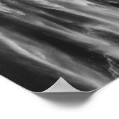 Majestic waterfall Boka, Slowenien Poster (Ecke)