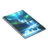 Majestic Waterfall, das Meisterwerk der Natur Notizblock (Rechte Seite)