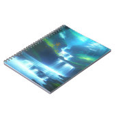 Majestic Waterfall, das Meisterwerk der Natur Notizblock (Linke Seite)