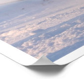 Majestic Weißes Pferd Poster (Ecke)