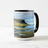 Majestic Westfjords Island Rugged Coast Foto Tasse (VorderseiteRechts)