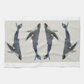 Majestic Whale Kitchen Teetuch Geschirrtuch (Horizontal)