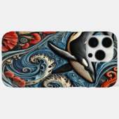 Majestic Whales: Tiefsee-Ruhe Case-Mate iPhone Hülle (Rückseite (Horizontal))