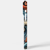 Majestic Whales: Tiefsee-Ruhe Case-Mate iPhone Hülle (Rückseite / Links)